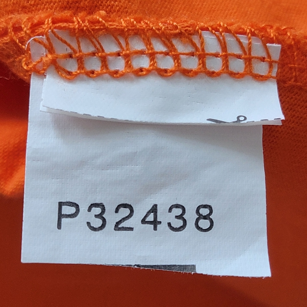 Zara Short Sleeve Top Womens Small Orange Embroidered - Picture 7 of 7